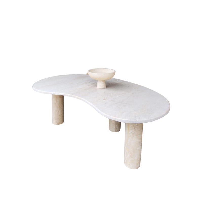 Travertine Coffee Table Set