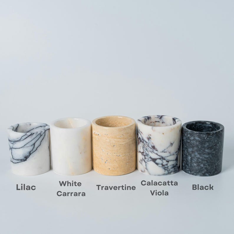 Calacatta Marble Vanity Decor Set