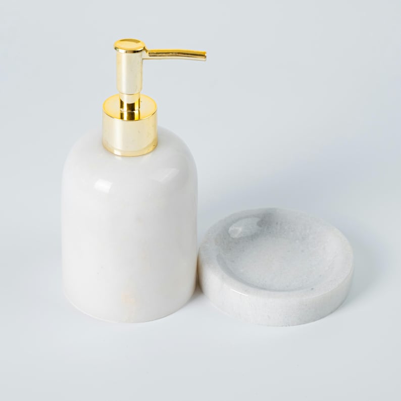 Elegant 5-Pieces Bathroom Organizing Set