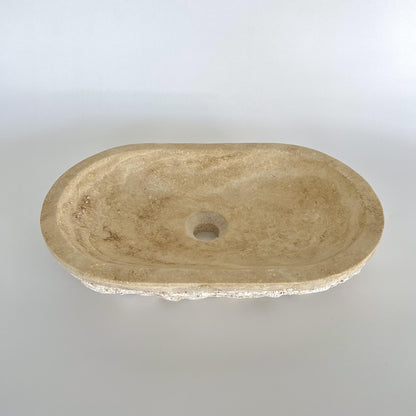 Natural Stone Washbasin for Modern Bathroom Vanity Decor