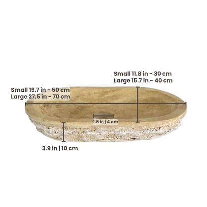 Natural Stone Washbasin for Modern Bathroom Vanity Decor