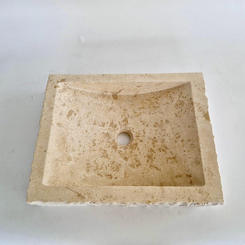 Travertine Wall Mount Sink