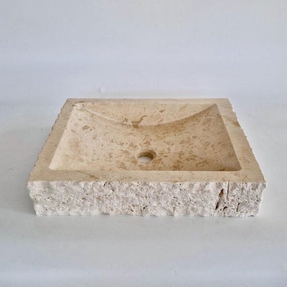 Travertine Wall Mount Sink