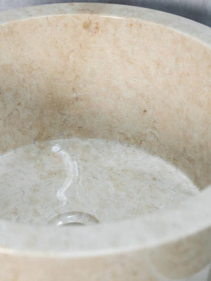 Marble Pedestal Bathroom Sink,Powder Room Pedestal Sink