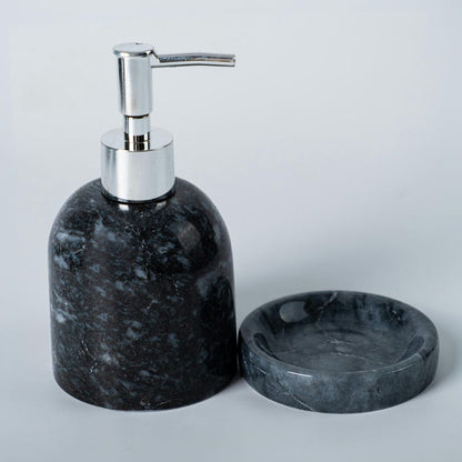 Black Marble Vanity Decor